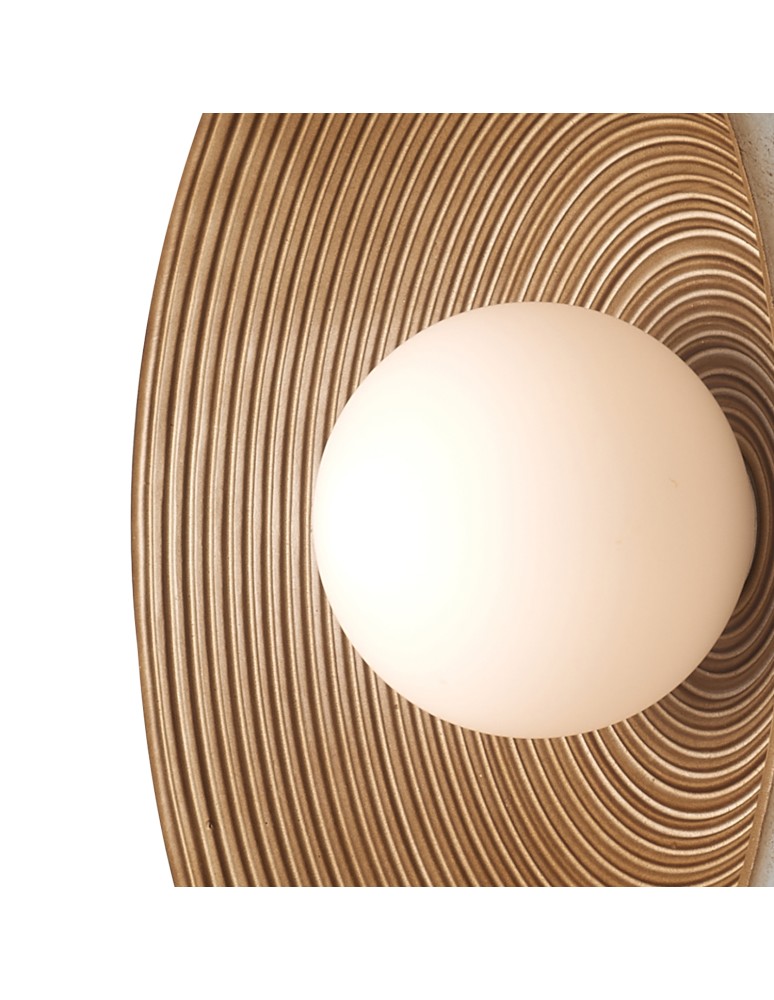 Step Into Design Lampa ścienna ILUSIONI beżowa 26 cm ST-F059 COFFEE Step Into Design Lampa ścienna ILUSIONI beżowa 26 cm ST-F059 COFFEE