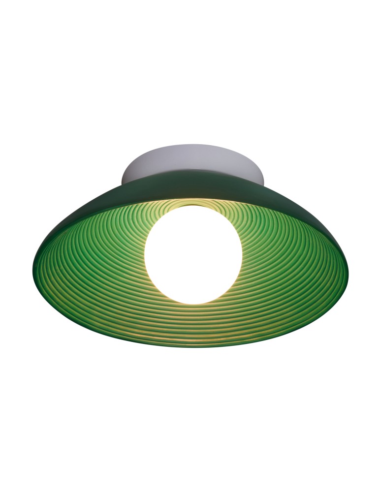Step Into Design Lampa ścienna ILUSIONI zielona 26 cm ST-F059 GREEN Step Into Design Lampa ścienna ILUSIONI zielona 26 cm ST-F059 GREEN