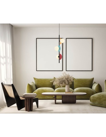 Italux Nauti Wisząca 3xG9 25W Niebieski, pomarańczowy, różowy PND-37482-3V-MLTI - produkt 2