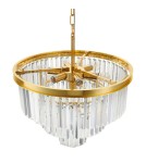 Step Into Design Lampa wisząca SPLENDORE złota 50 cm DN915-50A Step Into Design Lampa wisząca SPLENDORE złota 50 cm DN915-50A