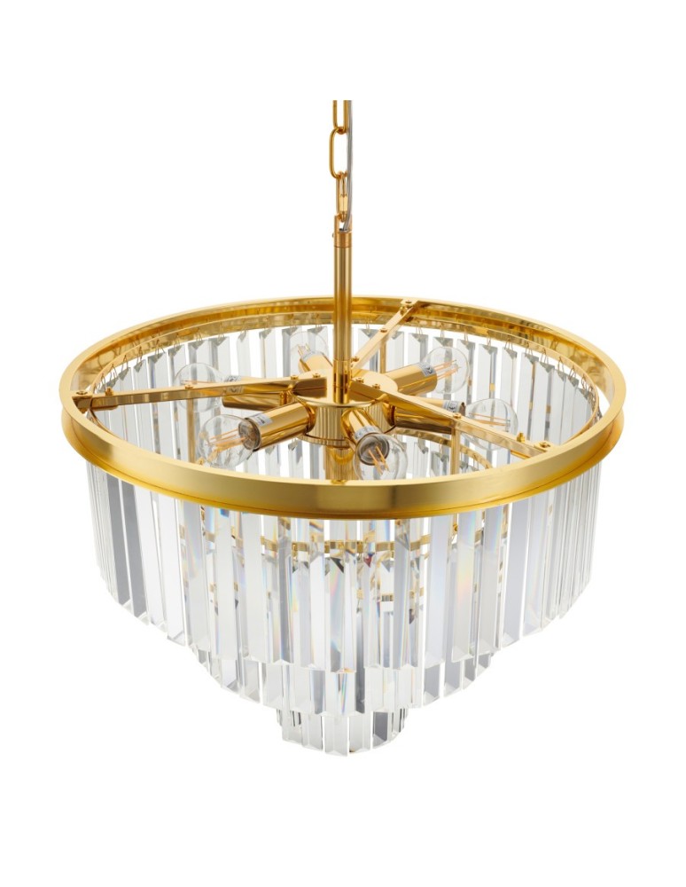 Step Into Design Lampa wisząca SPLENDORE złota 50 cm DN915-50A Step Into Design Lampa wisząca SPLENDORE złota 50 cm DN915-50A