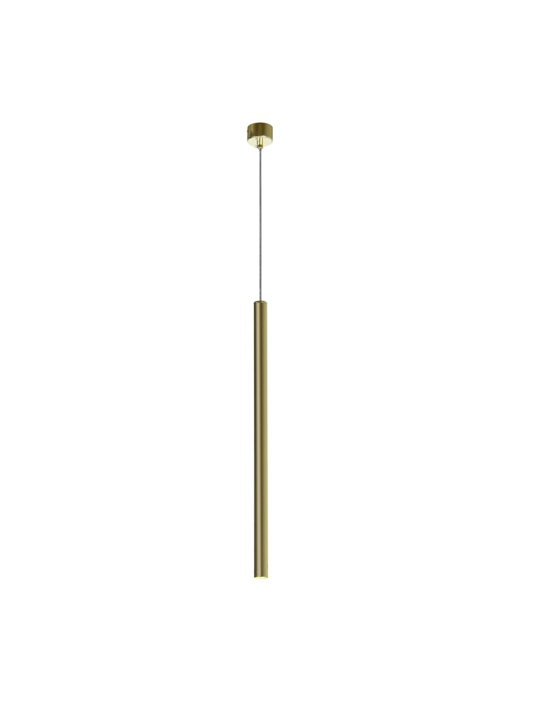 Light Prestige Lungo 1 złota lampa wisząca LP-894/1P GD 1xG9 złoty Light Prestige Lungo 1 złota lampa wisząca LP-894/1P GD 1xG9 złoty