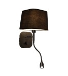 Light Prestige Marbella kinkiet czarny  E14 czarny LP-332/1W BK Light Prestige Marbella kinkiet czarny  E14 czarny LP-332/1W BK