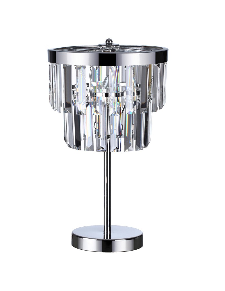 Light Prestige Vetro biurkowa E14 transparentny/srebrny LP-2910/1T Light Prestige Vetro biurkowa E14 transparentny/srebrny LP-2910/1T
