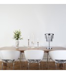 Light Prestige Vetro biurkowa E14 transparentny/srebrny LP-2910/1T Light Prestige Vetro biurkowa E14 transparentny/srebrny LP-2910/1T