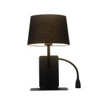 Light Prestige Dakota kinkiet (prawy) E27 czarny LP-2121/1W R BK Light Prestige Dakota kinkiet (prawy) E27 czarny LP-2121/1W R BK