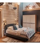 Light Prestige Dakota kinkiet (prawy) E27 czarny LP-2121/1W R BK Light Prestige Dakota kinkiet (prawy) E27 czarny LP-2121/1W R BK