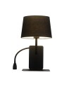 Light Prestige Dakota kinkiet (lewy) E27 czarny LP-2121/1W L BK Light Prestige Dakota kinkiet (lewy) E27 czarny LP-2121/1W L BK