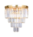 Lampy sufitowe z kryształami - Zuma Line AMEDEO 5xE14 Złota FC17106/4+1-GLD Sufitowa - product 1