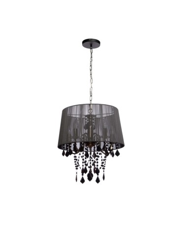 Light Prestige Lampa wisząca Mona 5xE14 czarna LP-5005/5P czarna