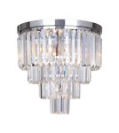 Lampy sufitowe z kryształami - Zuma Line AMEDEO 5xE14 Chrom FC17106/4+1-CHR Sufitowa - product 1