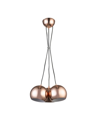 Light Prestige Rame 3 wisząca 3xE14 miedziany LP-2014/3P