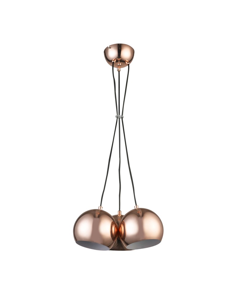 Light Prestige Rame 3 wisząca 3xE14 miedziany LP-2014/3P