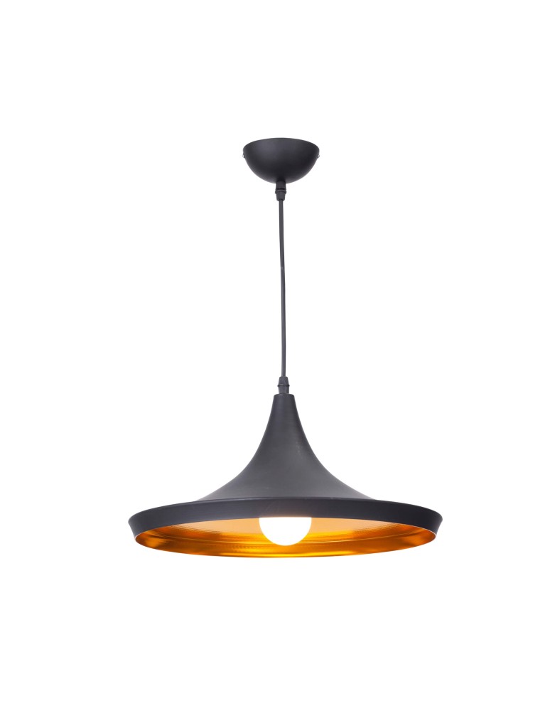 Light Prestige Sona 1 wisząca czarna 1xE27 czarny LP-42012/1P CZARNY Light Prestige Sona 1 wisząca czarna 1xE27 czarny LP-42012/1P CZARNY
