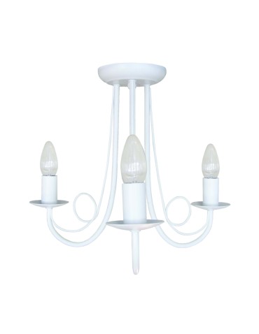 Light Prestige Perła 5 wisząca biała 5xE14 biały LP-020/5P white