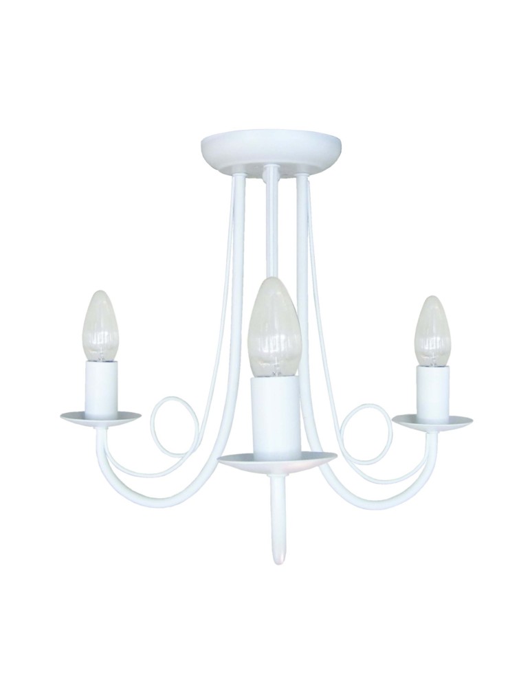 Light Prestige Perła 5 wisząca biała 5xE14 biały LP-020/5P white