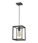 Lampy wiszące - Light Prestige Napoli wisząca czarna E27 czarny LP-4146/1P-BL - product 1