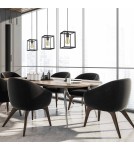 Lampy wiszące - Light Prestige Napoli wisząca czarna E27 czarny LP-4146/1P-BL - product 2