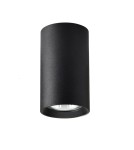 Oprawy sufitowe na wymienne źródło światła - Light Prestige Manacor oczko czarne 13 cm GU10 czarny LP-232/1D - 130 czarne - product 1