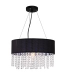 Lampy wiszące - Light Prestige Madryt wisząca czarna E27 czarny LP-81458/1P BK - product 1