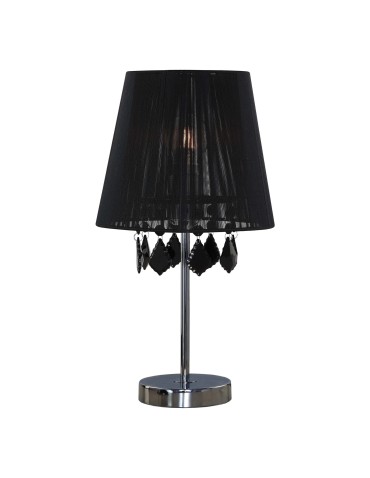 Light Prestige Mona biurkowa czarna mała E27  LP-5005/1TS czarna