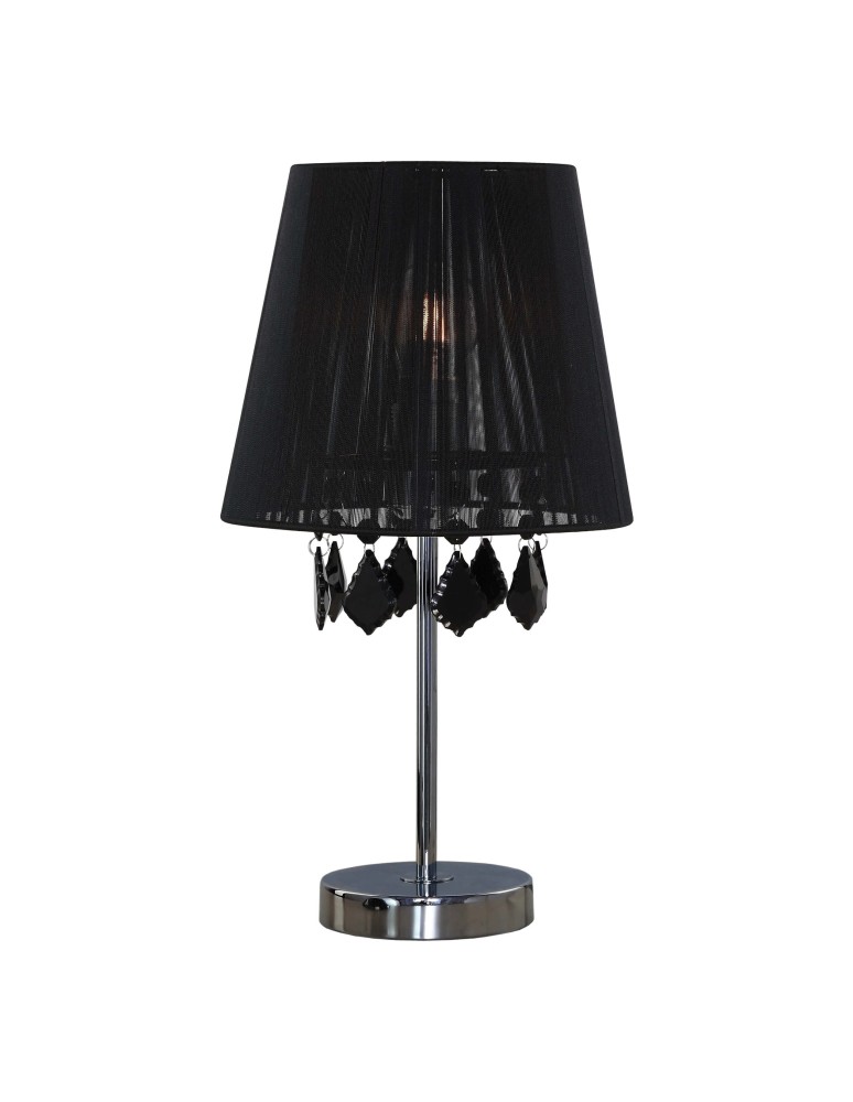 Light Prestige Mona biurkowa czarna mała E27  LP-5005/1TS czarna