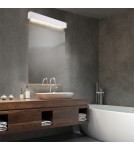 Light Prestige Ibros kinkiet biały duży 12W 4000K IP44 LED biały GS-LWA-12W WH Light Prestige Ibros kinkiet biały duży 12W 4000K IP44 LED biały GS-LWA-12W WH