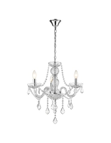 Light Prestige Cristallo 3 wisząca  E14 transparentny LP-2940/3P - produkt 2