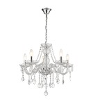 Light Prestige Cristallo 5 wisząca E14 transparentny LP-2940/5P Light Prestige Cristallo 5 wisząca E14 transparentny LP-2940/5P