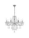 Light Prestige Cristallo 8 wisząca E14 transparentny LP-2940/8P