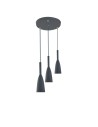 Light Prestige Solin 3 wisząca szara E27 szary LP-181/3P GR Light Prestige Solin 3 wisząca szara E27 szary LP-181/3P GR