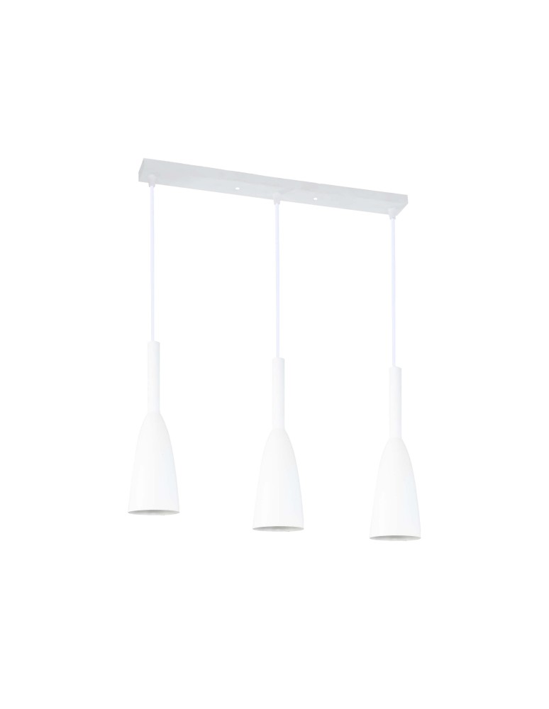 Light Prestige Solin 3 wiszaca linia biala E27 biały LP-181/3L WH