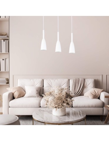 Light Prestige Solin 3 wiszaca linia biala E27 biały LP-181/3L WH - produkt 2