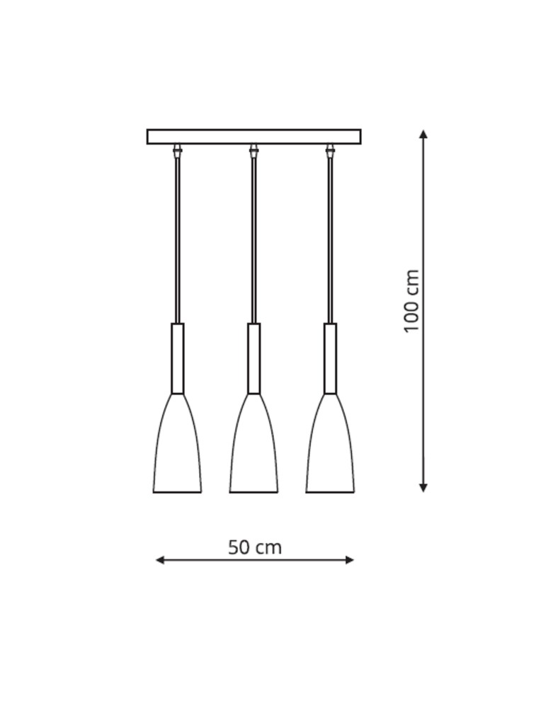 Light Prestige Solin 3 wisząca linia czarno/złota E27 czarny/złoty LP-181/3L BK/GD Light Prestige Solin 3 wisząca linia czarno/złota E27 czarny/złoty LP-181/3L BK/GD