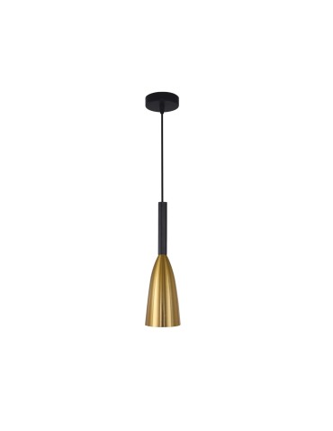 Light Prestige Solin wisząca złota E27 złoty/czarny LP-181/1P GD