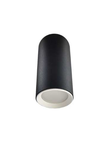 Light Prestige Manacor oczko czarne z białym ringiem 13 cm  GU10 czarny LP-232/1D - 130 BK/WH