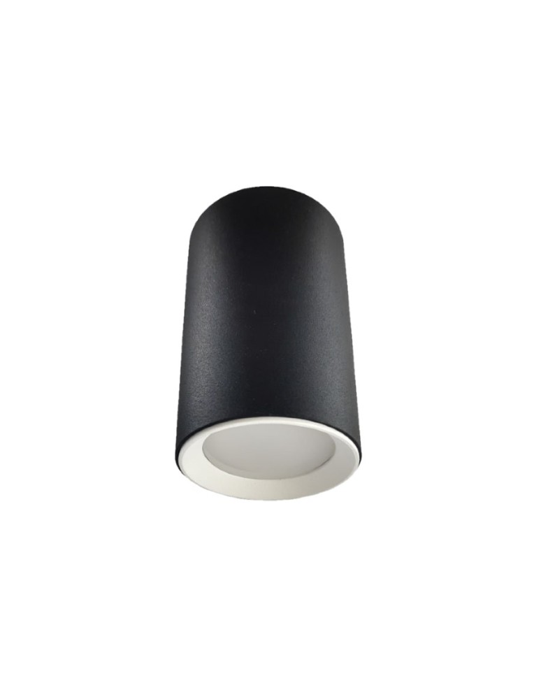 Light Prestige Manacor oczko czarne z białym ringiem 9 cm GU10 czarny LP-232/1D - 90 BK/WH