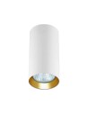 Light Prestige Manacor oczko białe ze złotym ringiem 13 cm GU10 biały LP-232/1D - 130 WH/GD Light Prestige Manacor oczko białe ze złotym ringiem 13 cm GU10 biały LP-232/1D - 130 WH/GD