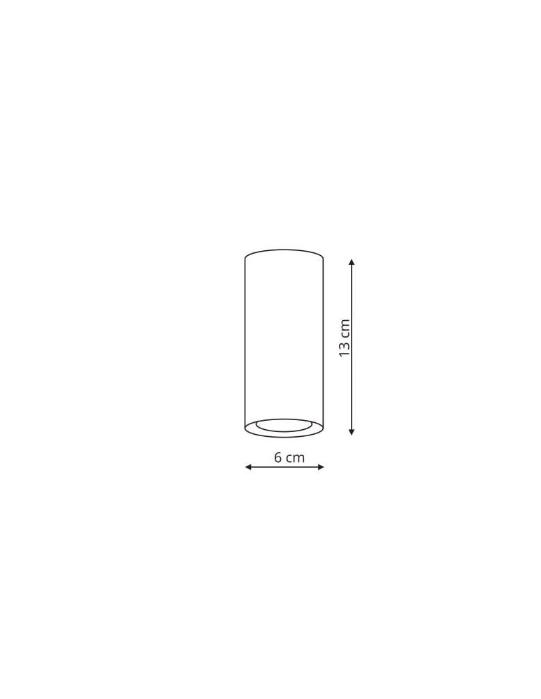 Light Prestige Manacor oczko białe ze złotym ringiem 13 cm GU10 biały LP-232/1D - 130 WH/GD Light Prestige Manacor oczko białe ze złotym ringiem 13 cm GU10 biały LP-232/1D - 130 WH/GD