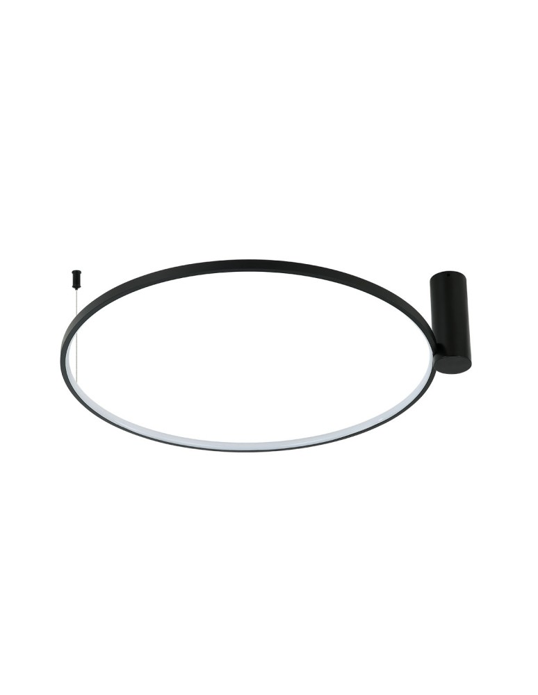 Light Prestige Ring plafon S czarny 3000K LP-909/1C S BK 1xLED czarny Light Prestige Ring plafon S czarny 3000K LP-909/1C S BK 1xLED czarny