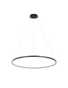 Light Prestige Ring lampa wisząca duża czarna 3000K LP-909/1P L BK 1xLED czarny Light Prestige Ring lampa wisząca duża czarna 3000K LP-909/1P L BK 1xLED czarny