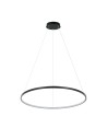 Light Prestige Ring lampa wisząca średnia czarna 4000K LP-909/1P 4M BK 1xLED czarny Light Prestige Ring lampa wisząca średnia czarna 4000K LP-909/1P 4M BK 1xLED czarny