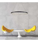 Light Prestige Ring lampa wisząca mała czarna 4000K LP-909/1P 4S BK 1xLED czarny Light Prestige Ring lampa wisząca mała czarna 4000K LP-909/1P 4S BK 1xLED czarny
