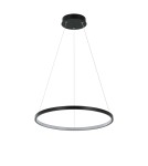 Light Prestige Ring lampa wisząca mała czarna 3000K LP-909/1P S BK 1xLED czarny Light Prestige Ring lampa wisząca mała czarna 3000K LP-909/1P S BK 1xLED czarny