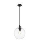 Lampy wiszące - Light Prestige Puerto wisząca średnia czarna E27 czarny LP-004/1P M BK - product 1