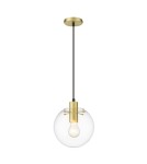 Lampy wiszące - Light Prestige Puerto wisząca mała złota E27 złoty LP-004/1P S GD - product 1
