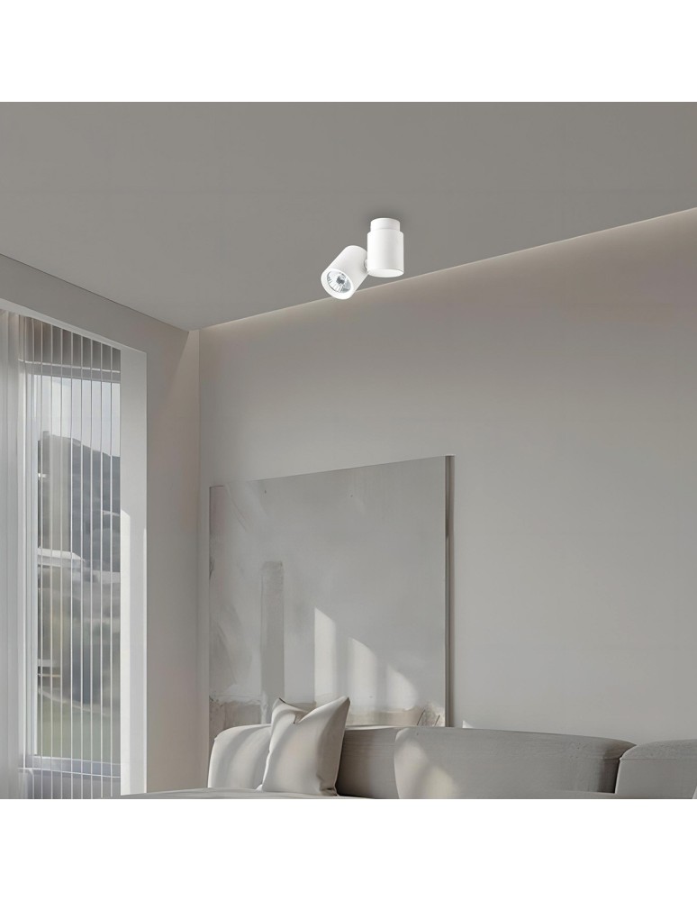 Light Prestige Boston 1 biały GU10 biały LP-741/1W WH Light Prestige Boston 1 biały GU10 biały LP-741/1W WH