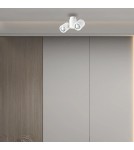 Lampy sufitowe reflektory - Light Prestige Boston 2 biały GU10 biały LP-741/2W WH - product 3