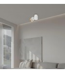 Light Prestige Boston 1 biały ze złotym ringiem GU10 biały LP-741/1W WH/GD Light Prestige Boston 1 biały ze złotym ringiem GU10 biały LP-741/1W WH/GD