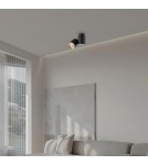 Light Prestige Boston 1 czarny ze złotym ringiem GU10 czarny LP-741/1W BK/GD Light Prestige Boston 1 czarny ze złotym ringiem GU10 czarny LP-741/1W BK/GD